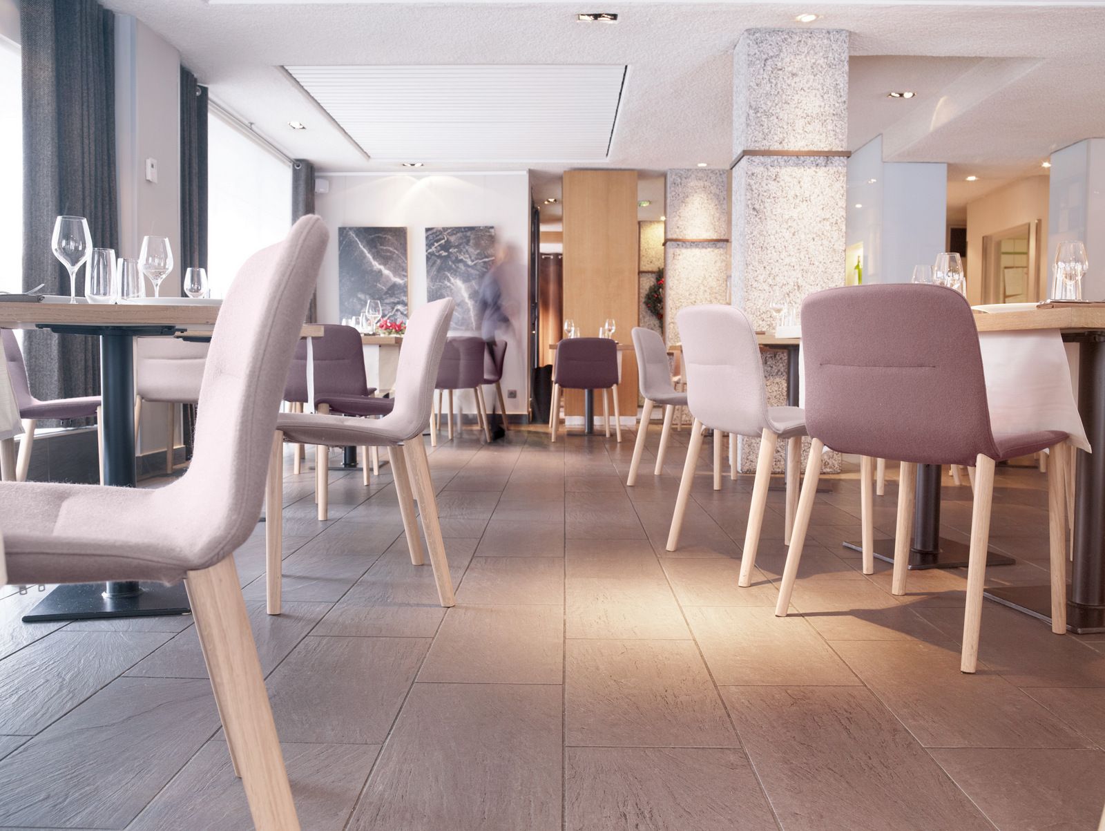 Съемный штабелируемый стул из ткани ALKI Jantzi ARCH-00082735 - Вид №7