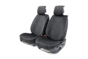 16521442 Накидки на передние сиденья , 2 шт. материал алькантара CUS-1012 BK/BK CarPerformance