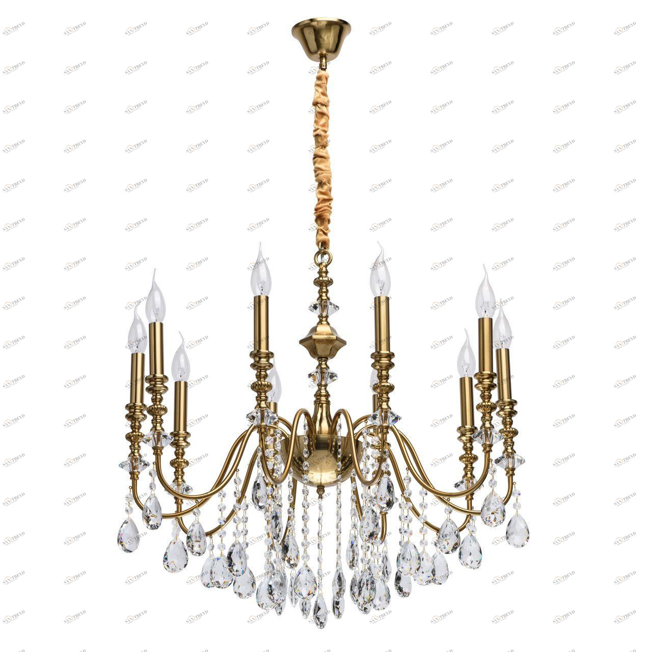 Подвесная люстра MW-Light Консуэлло 614012610 MW-LIGHT ДИЗАЙНЕРСКИЕ, КОНСУЭЛЛО 285795 Бронза 