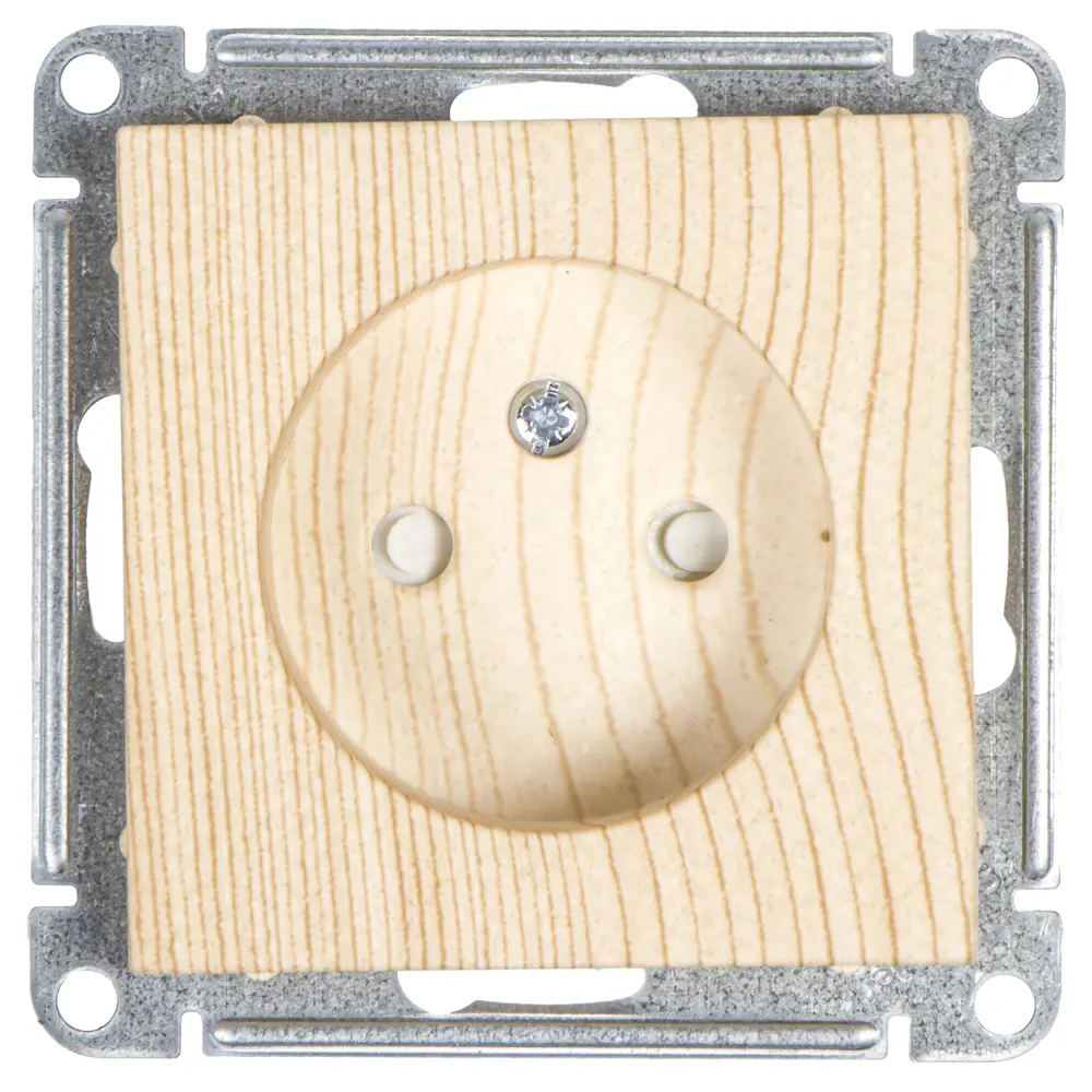 Розетка Schneider Electric W59, защитные шторки, сосна 13643187 STLM-2189787
