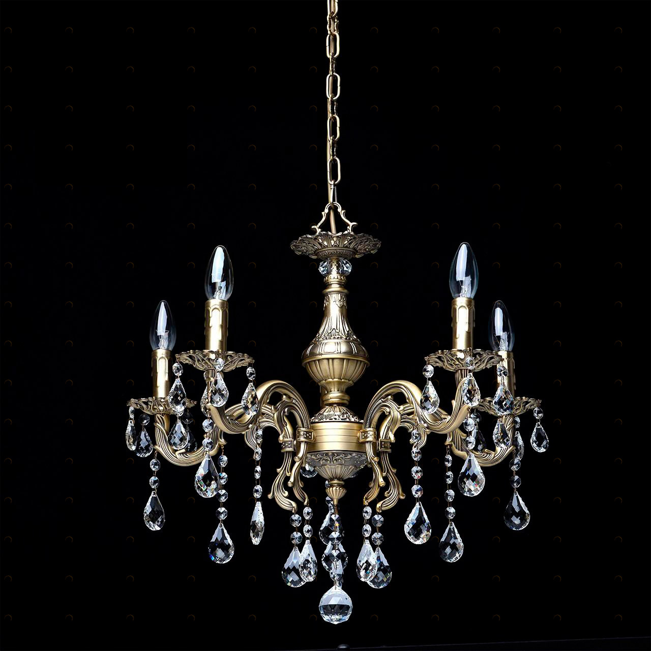 Подвесная люстра MW-Light Свеча 24 301017605 MW-LIGHT ДИЗАЙНЕРСКИЕ, СВЕЧА 185569 Бронза 