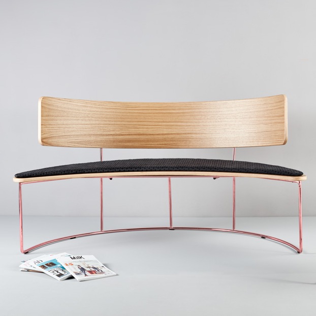 050001 Банкетка Missana Boomerang Santreyd  - Вид №1