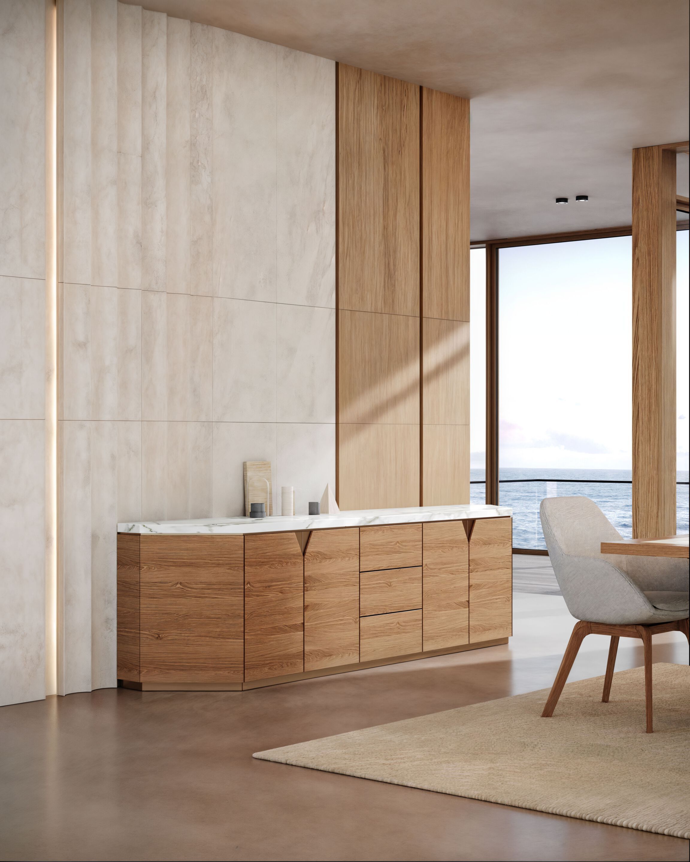 Деревянный шкаф с распашными дверями Wayne Enterprises Home Collection WE-148 ARCH-00124406 - Вид №5