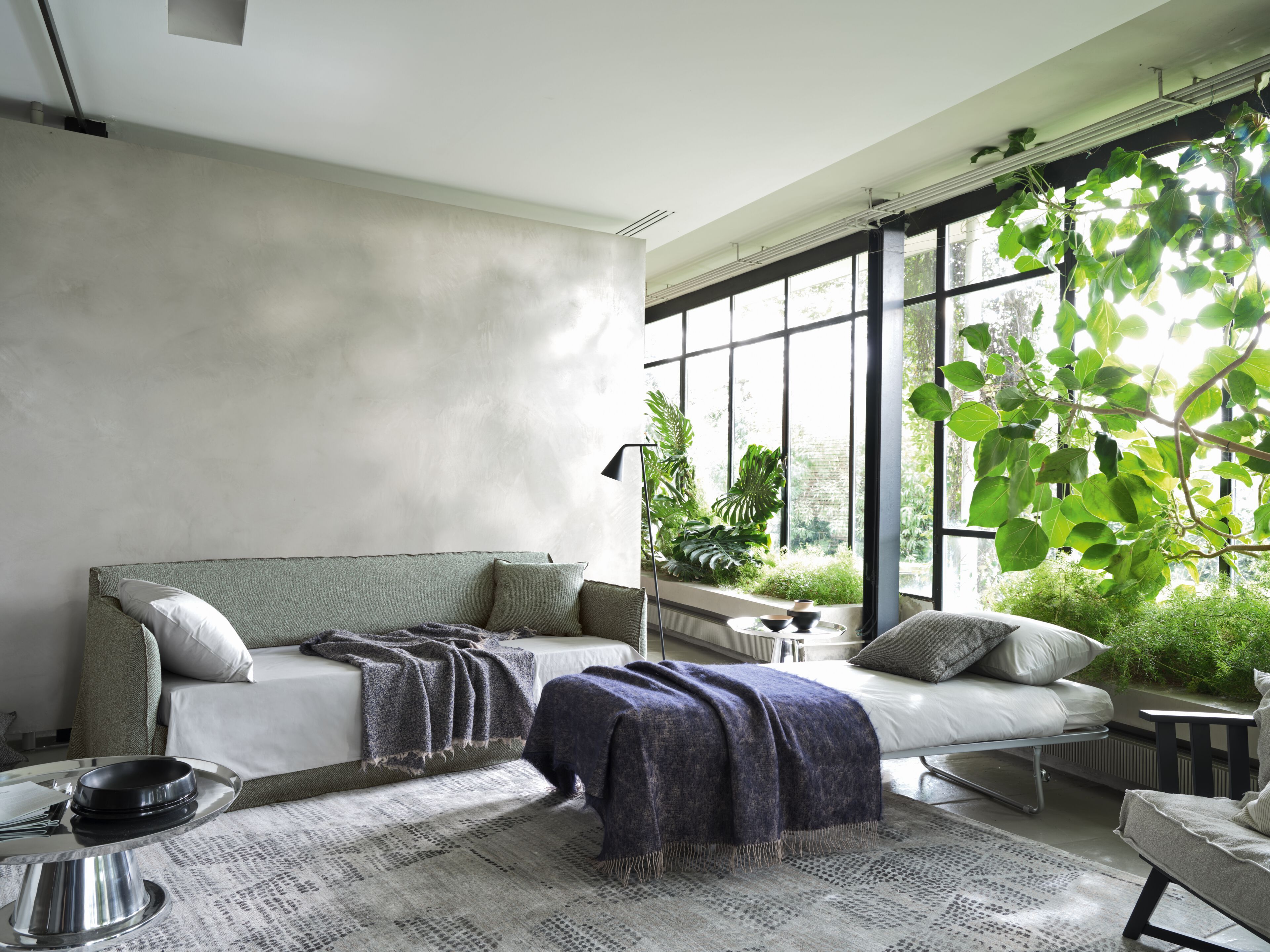 Раскладной диван-кровать из ткани Gervasoni Ghost ARCH-00073596 - Вид №4