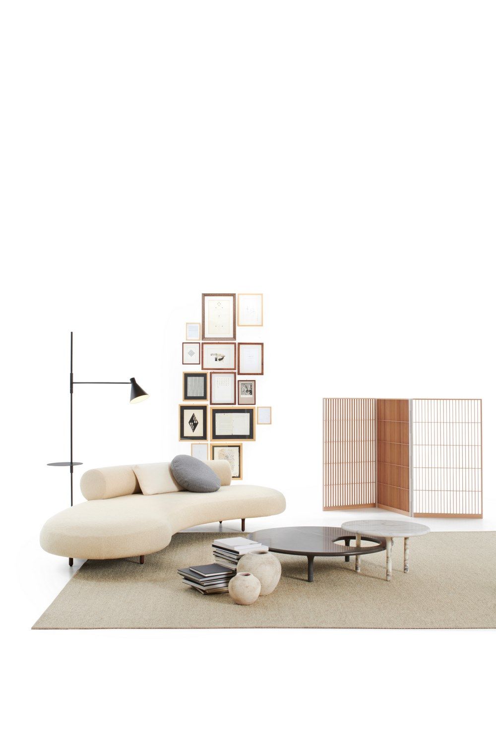 Круглый мраморный журнальный столик DE PADOVA Оноре ARCH-00014192 - Вид №1