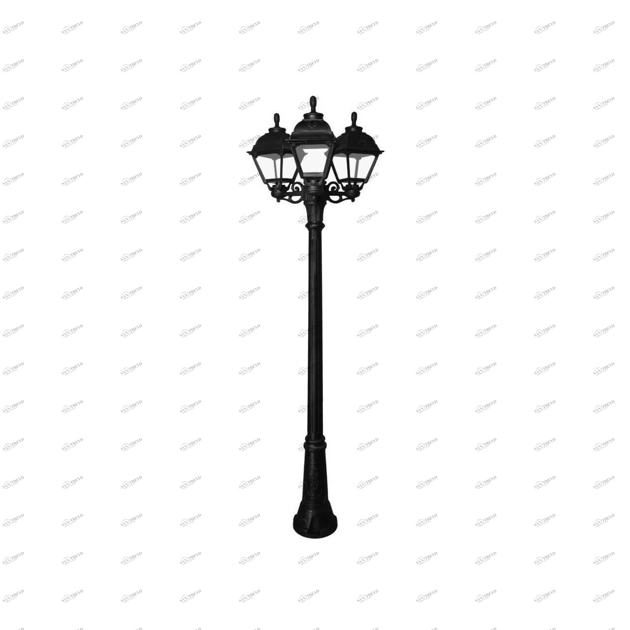Уличный фонарь Fumagalli Gigi Bisso/Cefa 2L U23.156.S30.AXF1R FUMAGALLI ФОНАРЬ 268951 Черный 
