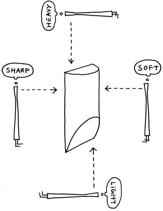 Minotti Круглый мраморный стол для гостиной Wedge sun-id-1384221 - Вид №1