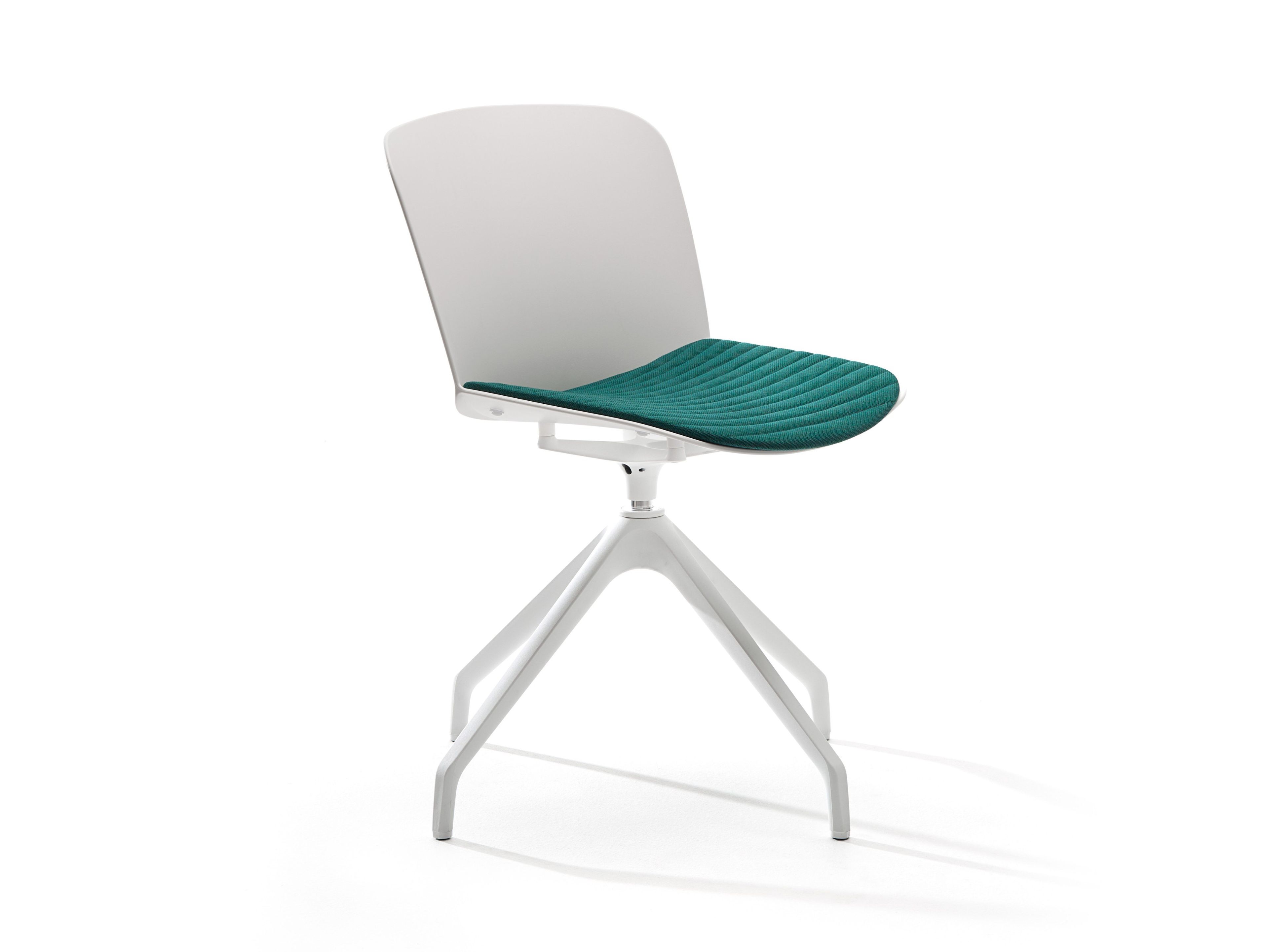 Вращающееся кресло из полипропилена с мягким сиденьем VAGHI свободное кресло ARCH-00009368