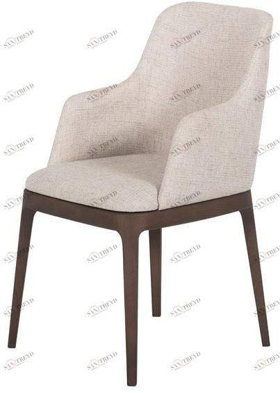 Anesis Стул из ткани с подлокотниками  A58b 