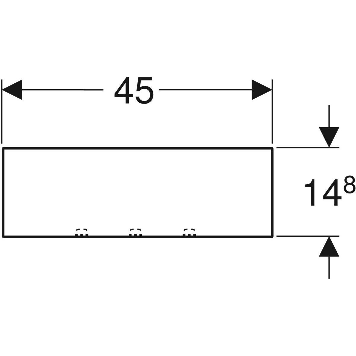 Полка для ванной Geberit SMYLE ARCH-00130472 - Вид №2