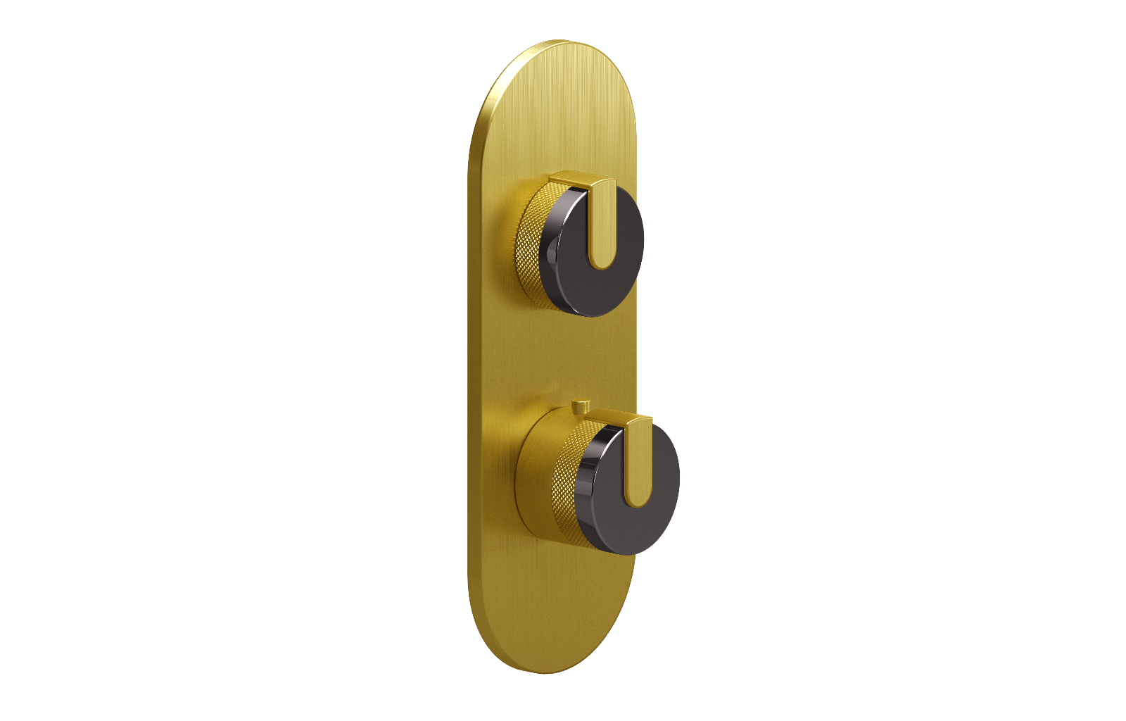 E-8026-R1OXE0-L1BB-BB-T Планка M-Series с 2 ручками - Внешняя часть GRAFF MOD+