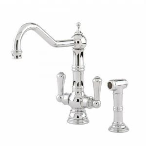 Traditional bathrooms Однорычажный смеситель для кухни в стиле ретро P&R PICARDIE Pr4766.nk
