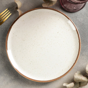 91170156 Блюдо сервировочное 20x20 см фарфор цвет бежевый Beige STLM-0508647 PORLAND