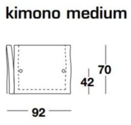 Frigerio Salotti Мягкая кушетка из кожи Kimono sun-id-1348090 - Вид №1
