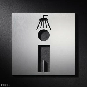 PS2001 Пиктограмма мужского душа PHOS