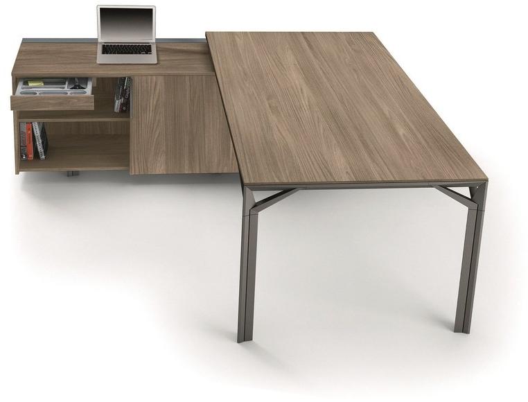 Quadrifoglio Исполнительный угловой письменный стол с ящиками X9 sun-id-1356506 - Вид №2