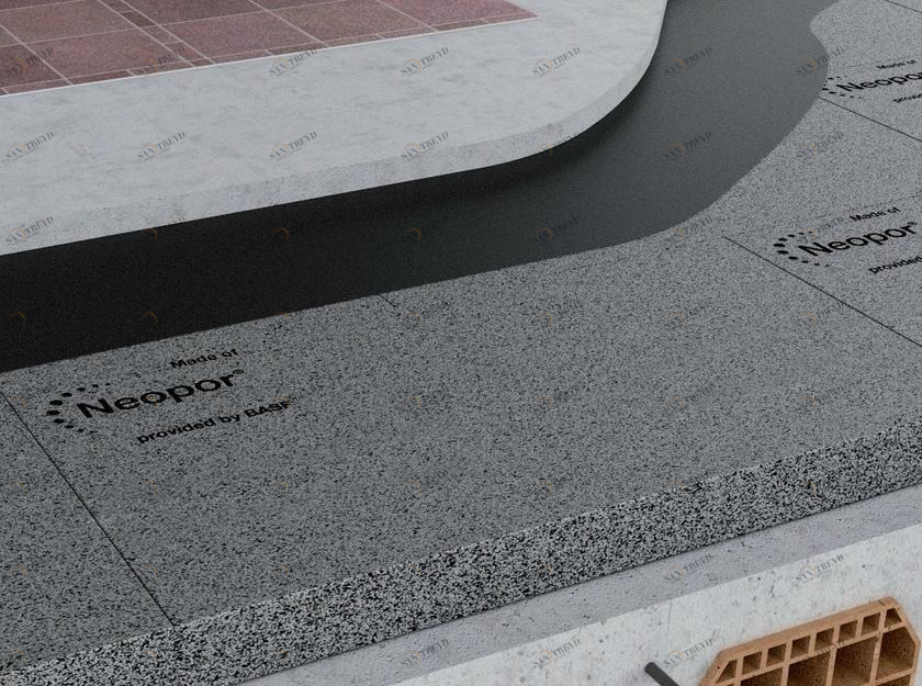 Neopor® by BASF Изоляционная панель Neopor® для каменной кровли sun-id-1477308