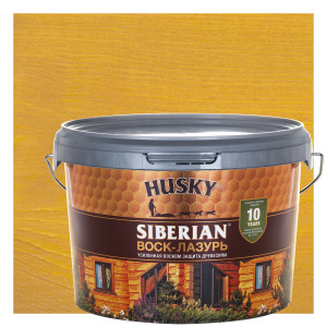 86765107 Воск-лазурь Siberian полуматовый калужница 2.5 STLM-0071497 HUSKY