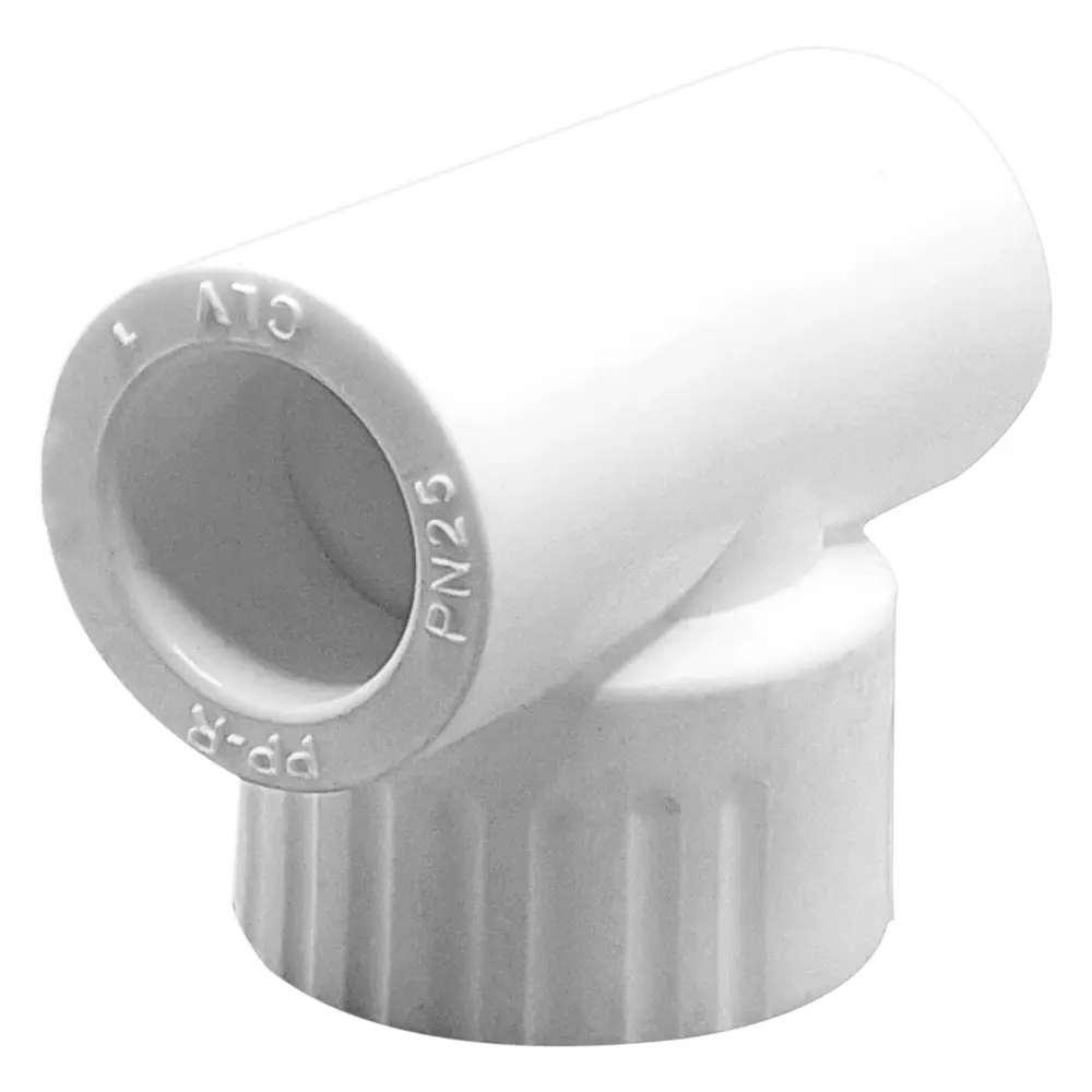 Тройник комбинированный Ростерм 25x3/4"x25 мм ВР полипропилен STLM-2083202 - Вид №1