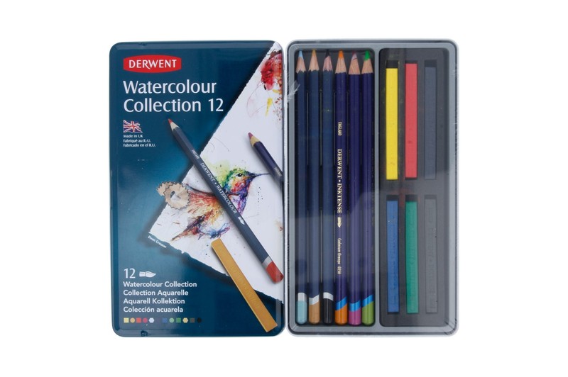 0700303 Набор для акварели Watercolour Collection 12 цв. 12 шт. Derwent 