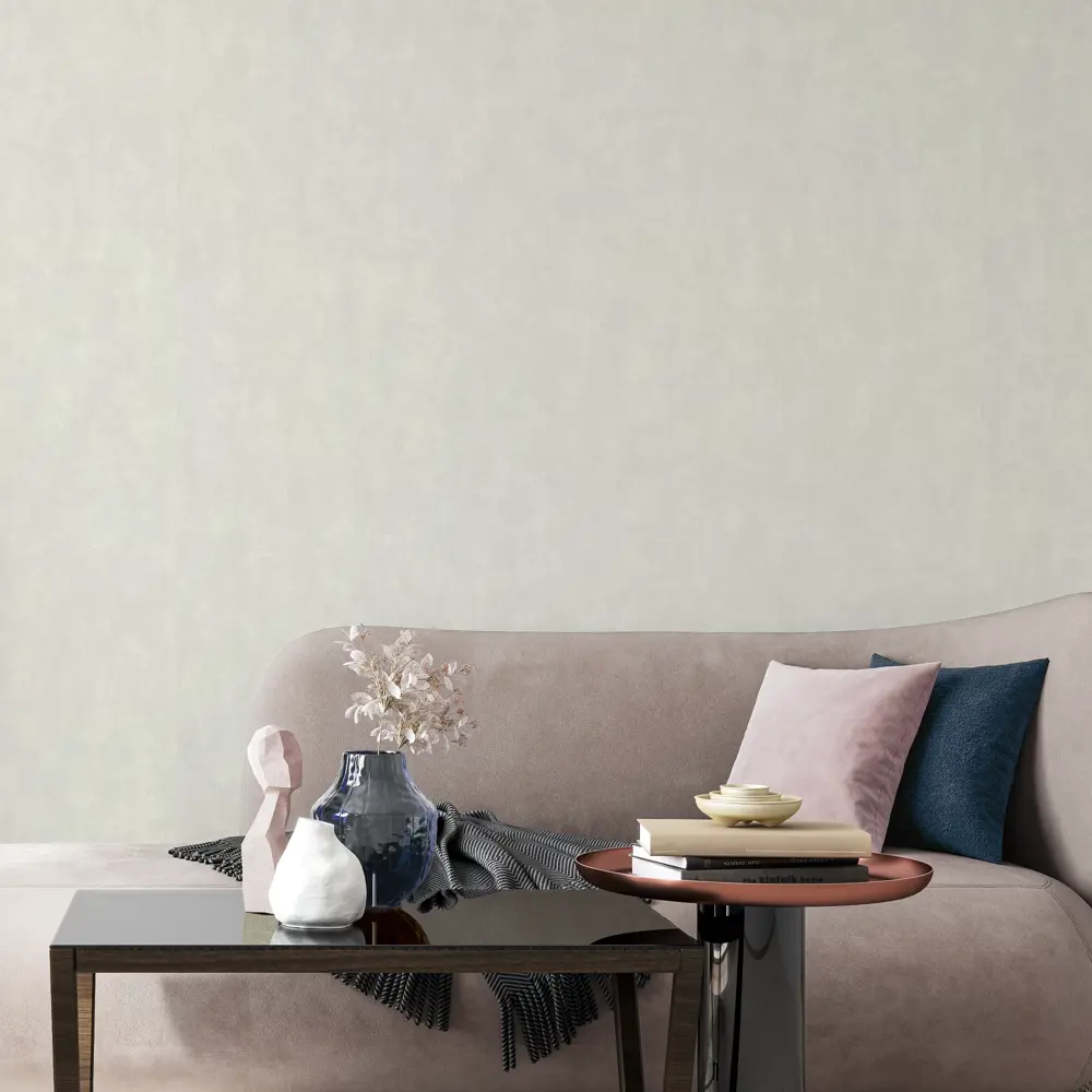 Обои флизелиновые Palitra Home Rosinka серые 1.06 м - скандинавский стиль 89411617 STLM-1572296 - Вид №5