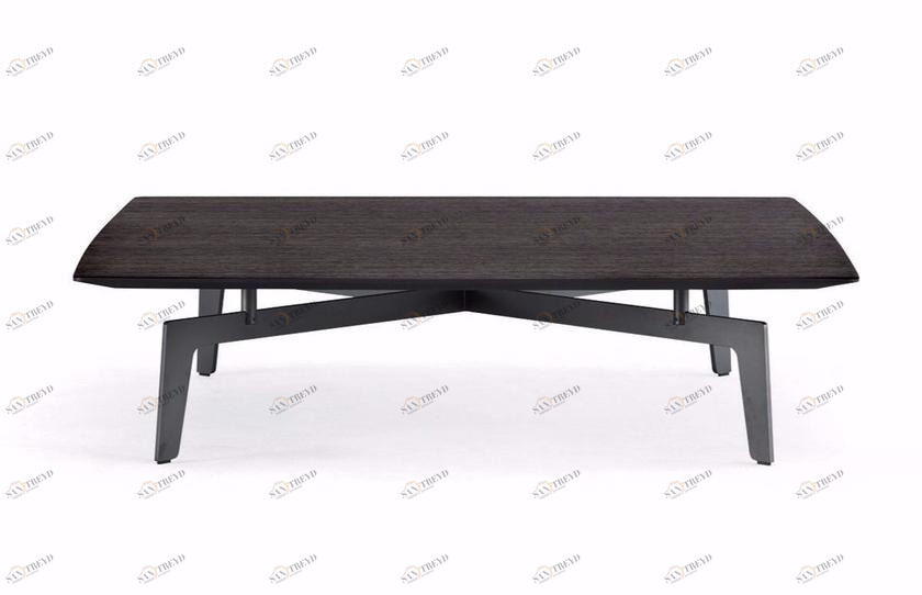 Poliform Низкий прямоугольный журнальный столик из мдф Tribeca sun-id-1486626