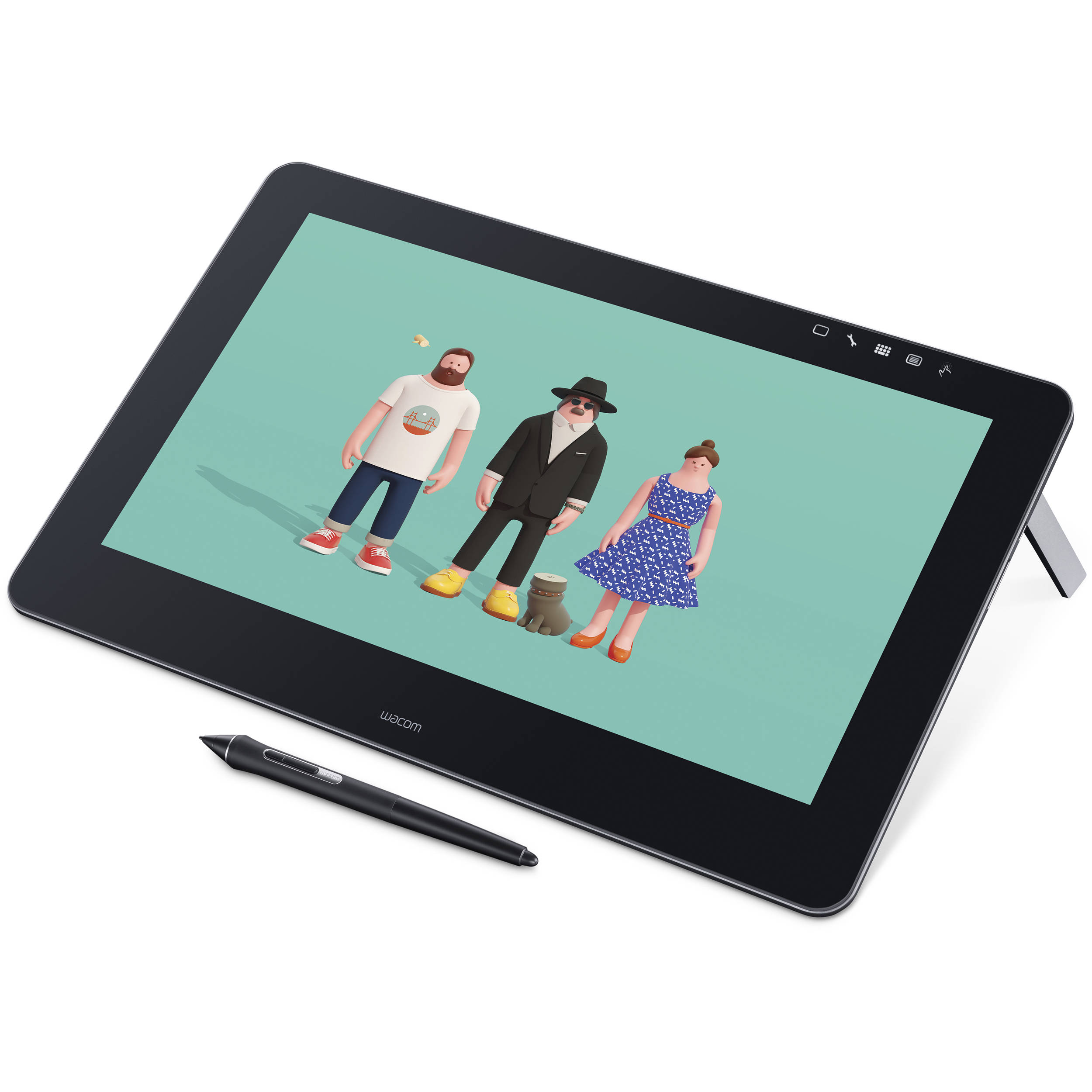 DTH-1620A-RU Interactive display cintiq pro 16 uhd ru Wacom Santreyd  - Вид №1