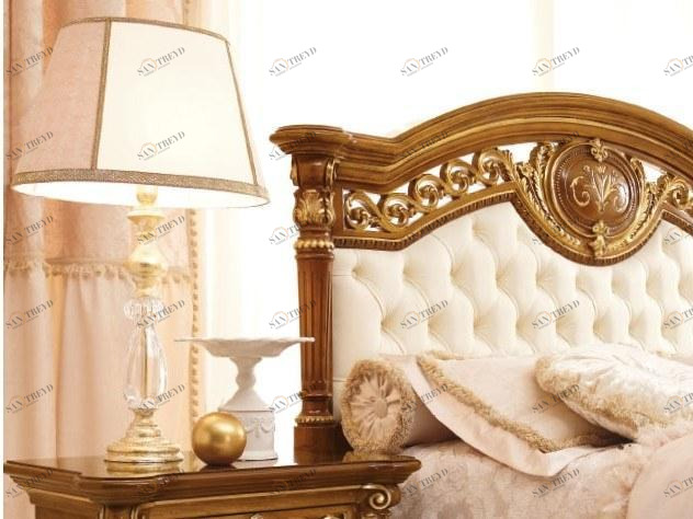 Valderamobili Прикроватная лампа из сусального золота Luigi xvi Lv26