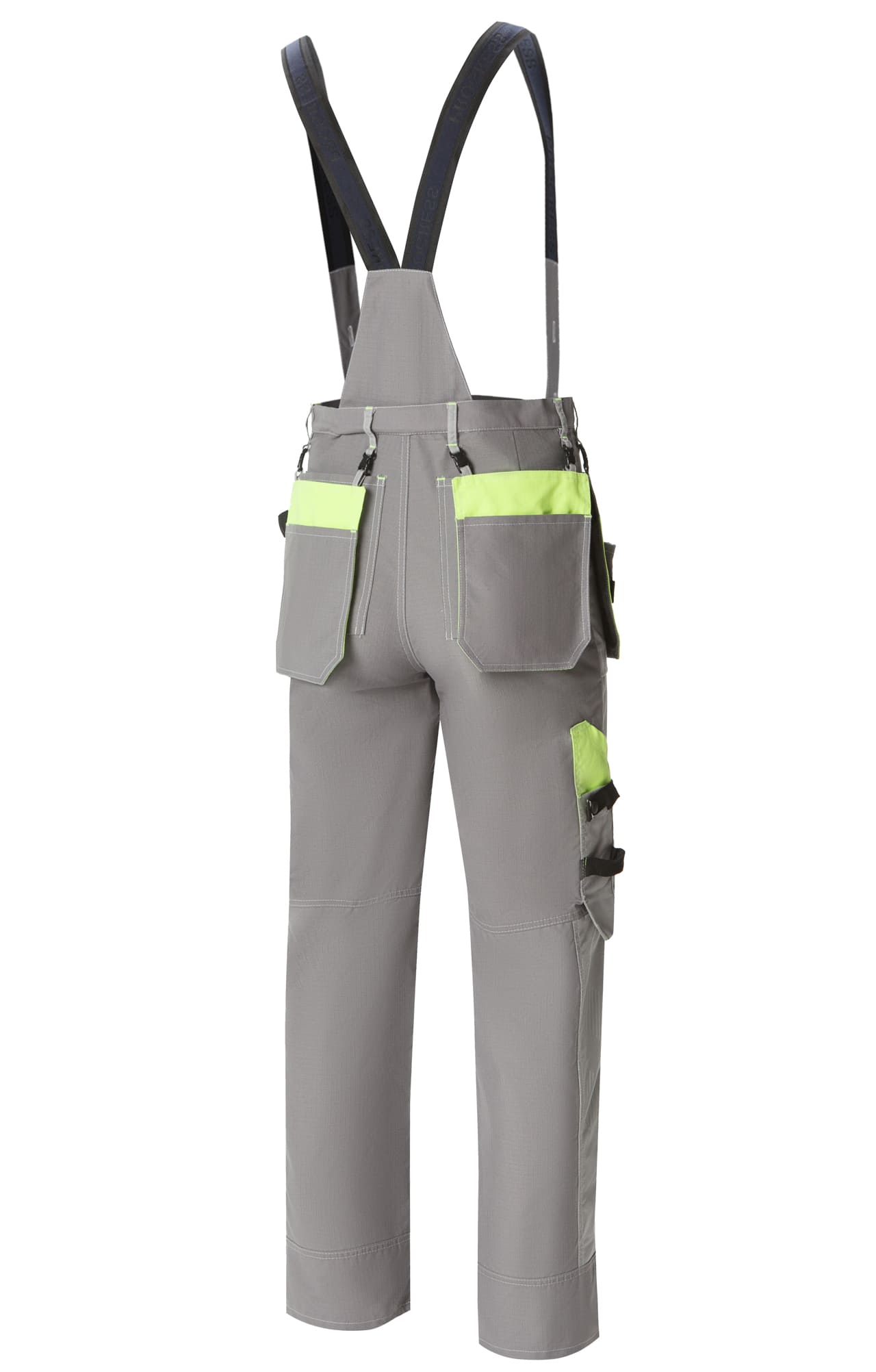 68818 Костюм "Прогресс" темно-серый светло-серый с лимонным  Летняя спецодежда  размер 52-54/182-188  - Вид №5