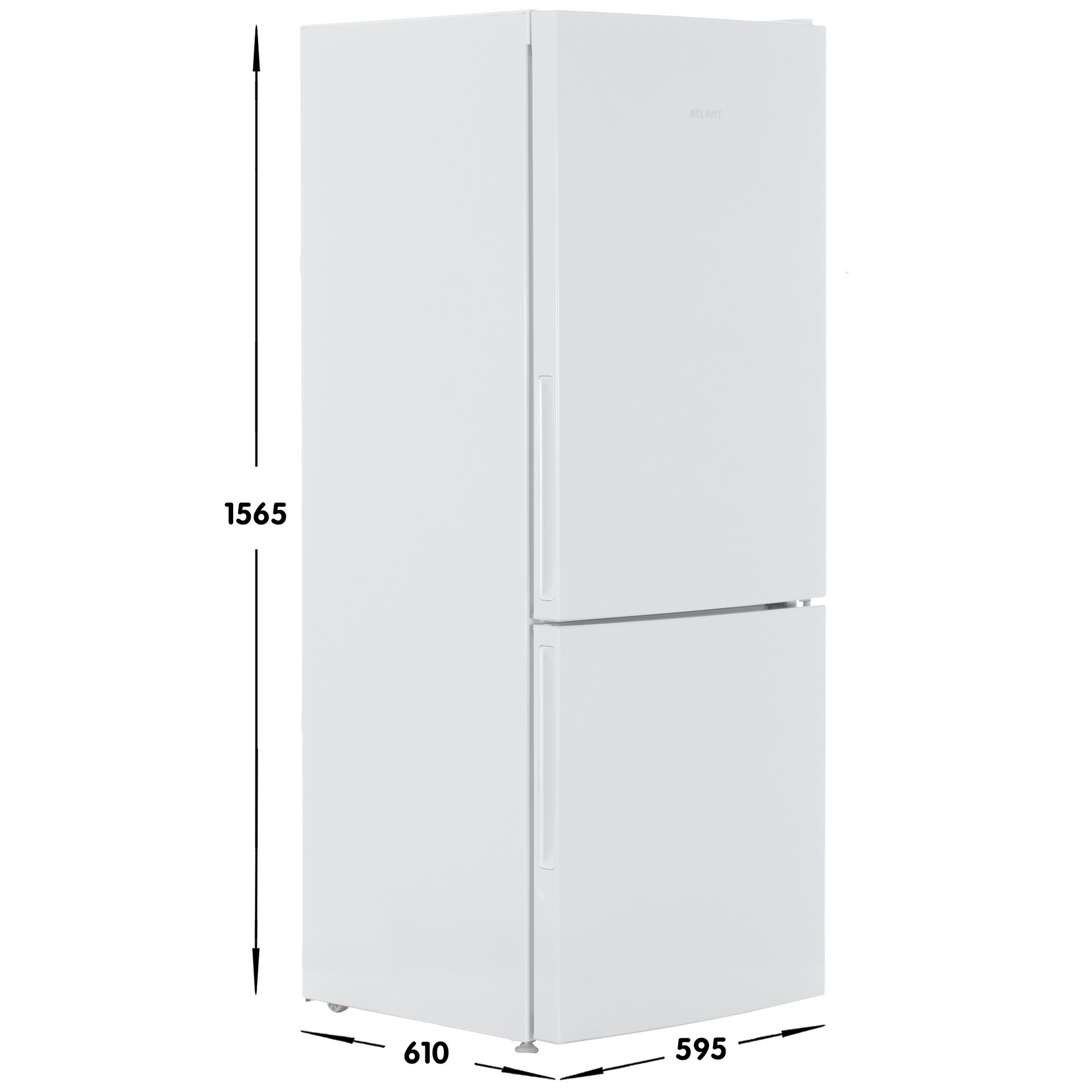 5489936 Холодильник с морозильником   ATLANT ХМ-4609-101 белый STDN-0082020 - Вид №6