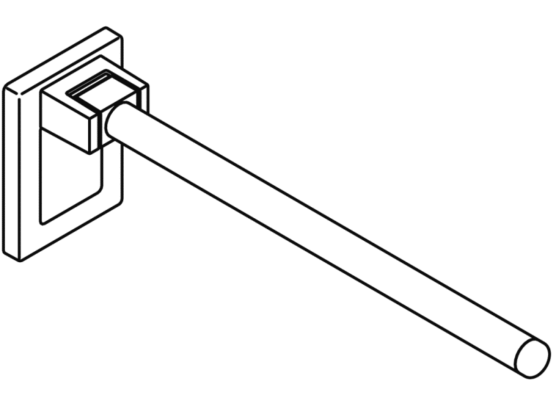 950.50.11091 Откидная опорная рейка моно HEWI Stützen  - Вид №8