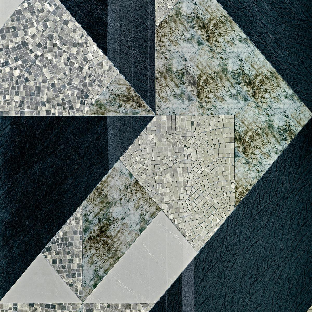 SICIS Bucolico Black Bo-Grey Vetrite Tile sun-id-1991302 - Вид №61