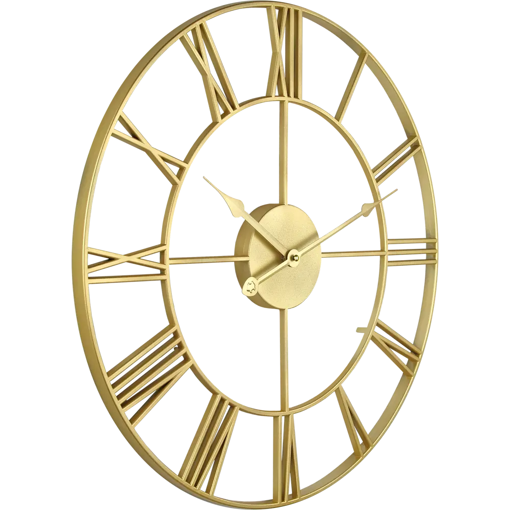 Часы настенные Лофт D45 цвет золотой TROYKATIME NEW SEVENTIES STLM-2165681 - Вид №2