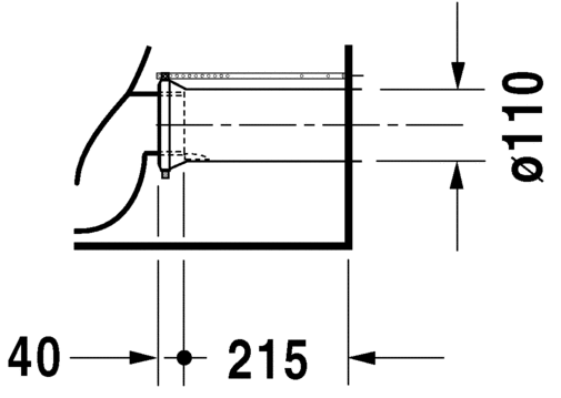 21180920002 Компакт унитаз с бачком Белый Duravit D-Code Германия - Вид №5