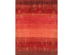 Прямоугольный шерстяной ковер