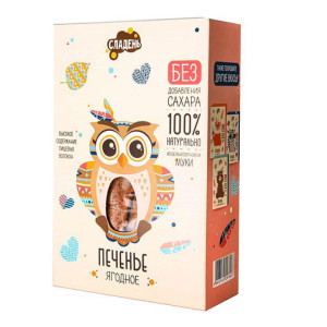 Печенье ягодное СЛАДЕНЬ