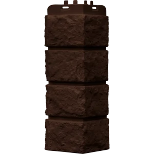 Угол наружный Grand Line Колотый камень цвет шоколадный