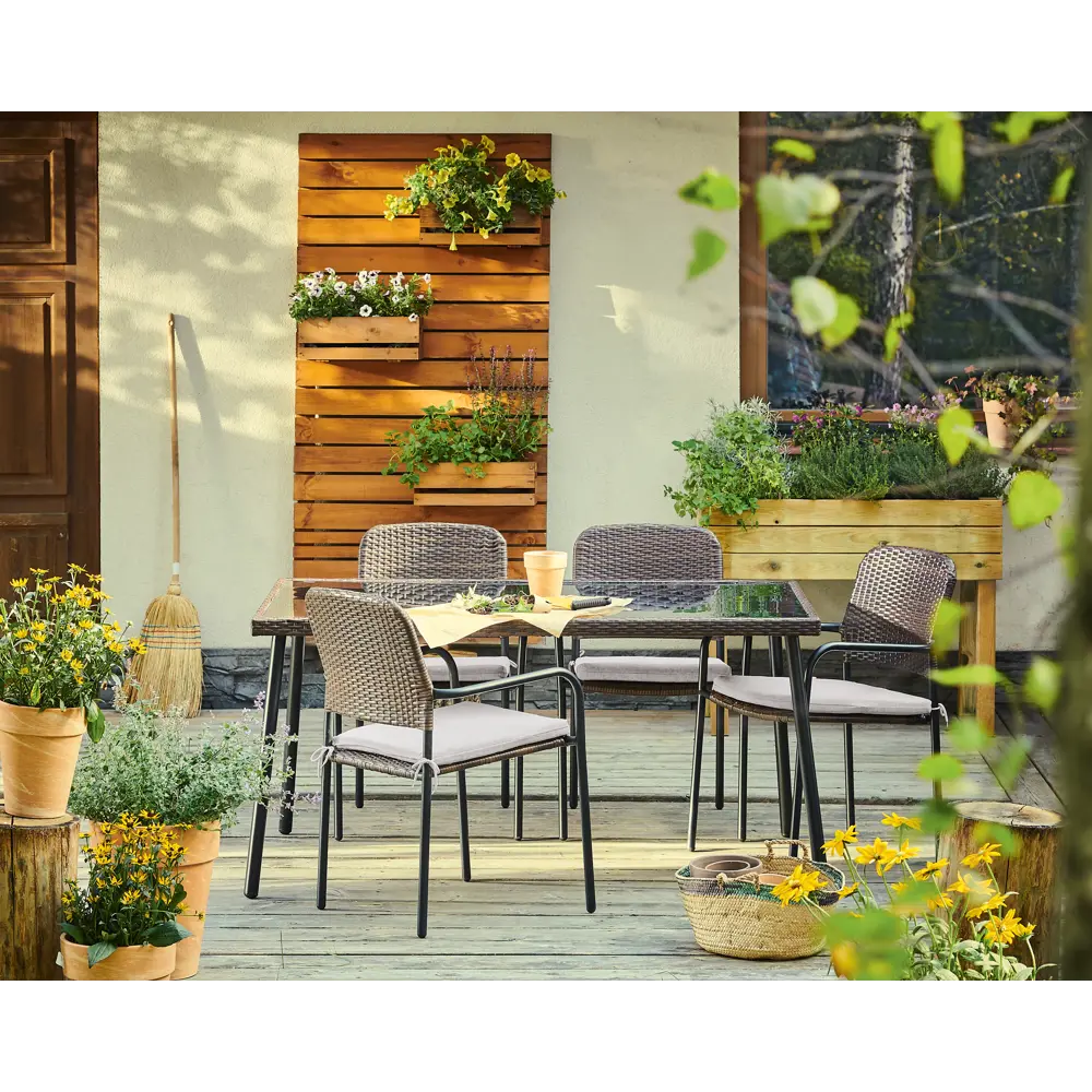 Садовое кресло Santreyd Zena со штабелируемой системой хранения 82509712 STLM-0028945 - Вид №10