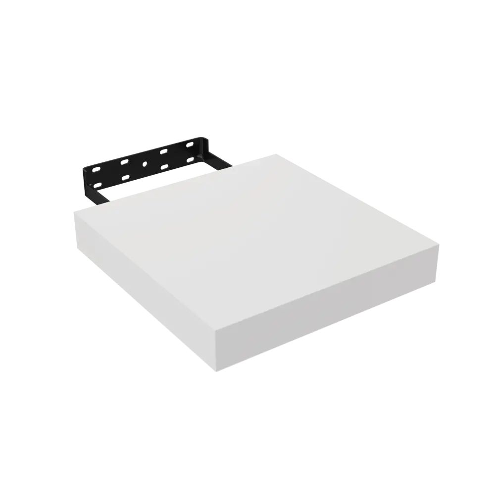 Полка настенная Spaceo White 23x23.5 см МДФ цвет белый 82877512 STLM-2010120  - Вид №3