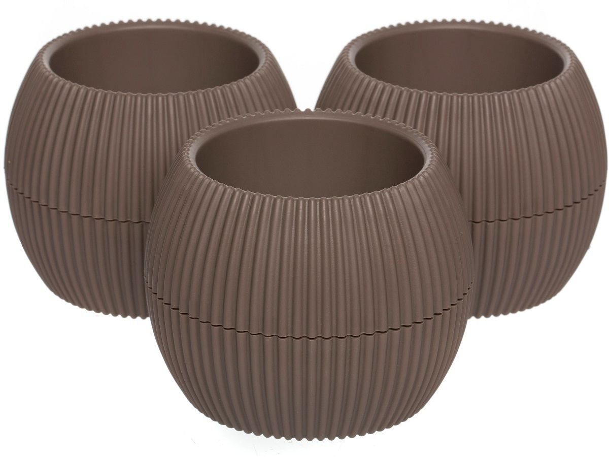 Горшок для цветов Lago 0.15L Brown NAVAKO 16048 - Вид №3