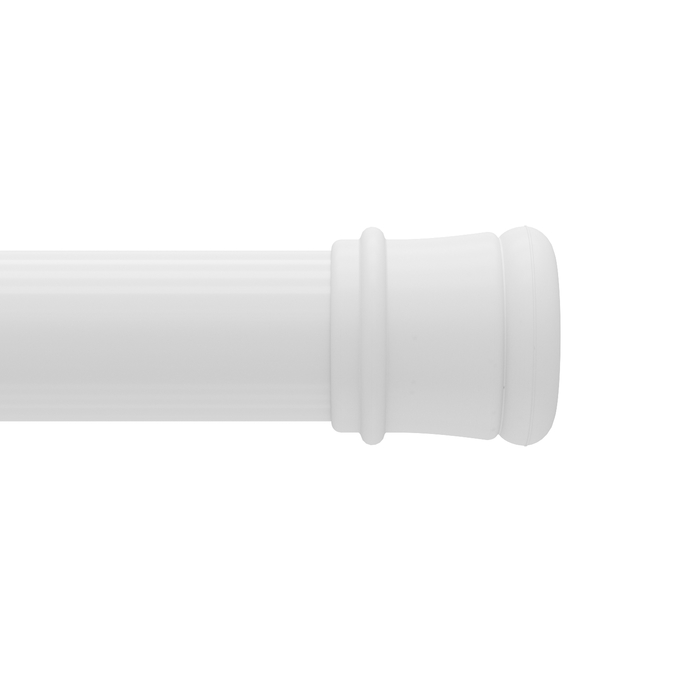 010A200M14 Карниз для ванной комнаты 110-200 см белый Milardo Easy