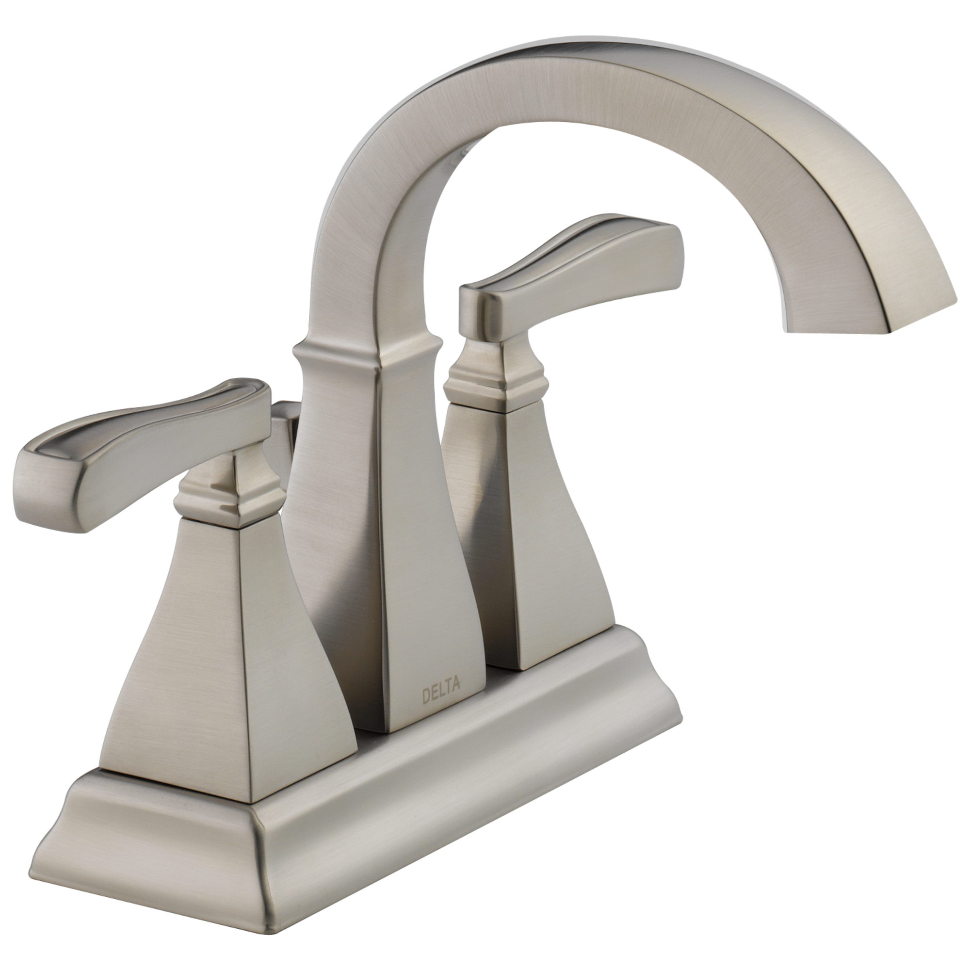 25718LF-SP Смеситель для ванной комнаты с двумя ручками Delta Faucet Lakewood Матовый никель Spotshield