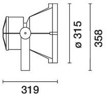 iGuzzini Регулируемый светодиодный проектор для улицы Woody sun-id-1444260 - Вид №7