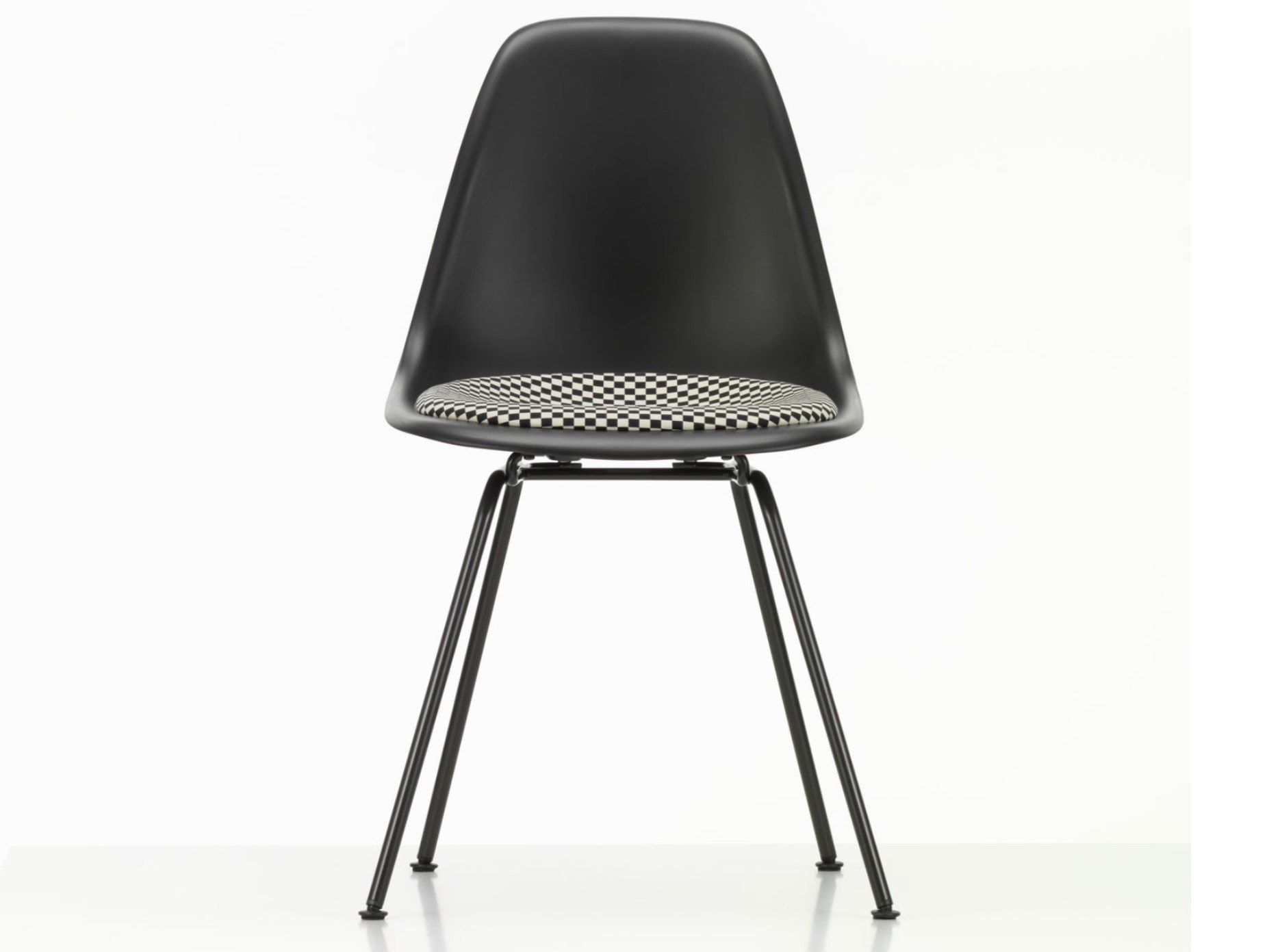 Стул из полипропилена с мягким сиденьем VITRA Eames Plastic Chair ARCH-00098148