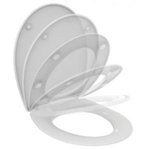 E131801 Сидение и крышка с функцией плавного закрытия для унитаза Ideal Standard EUROVIT