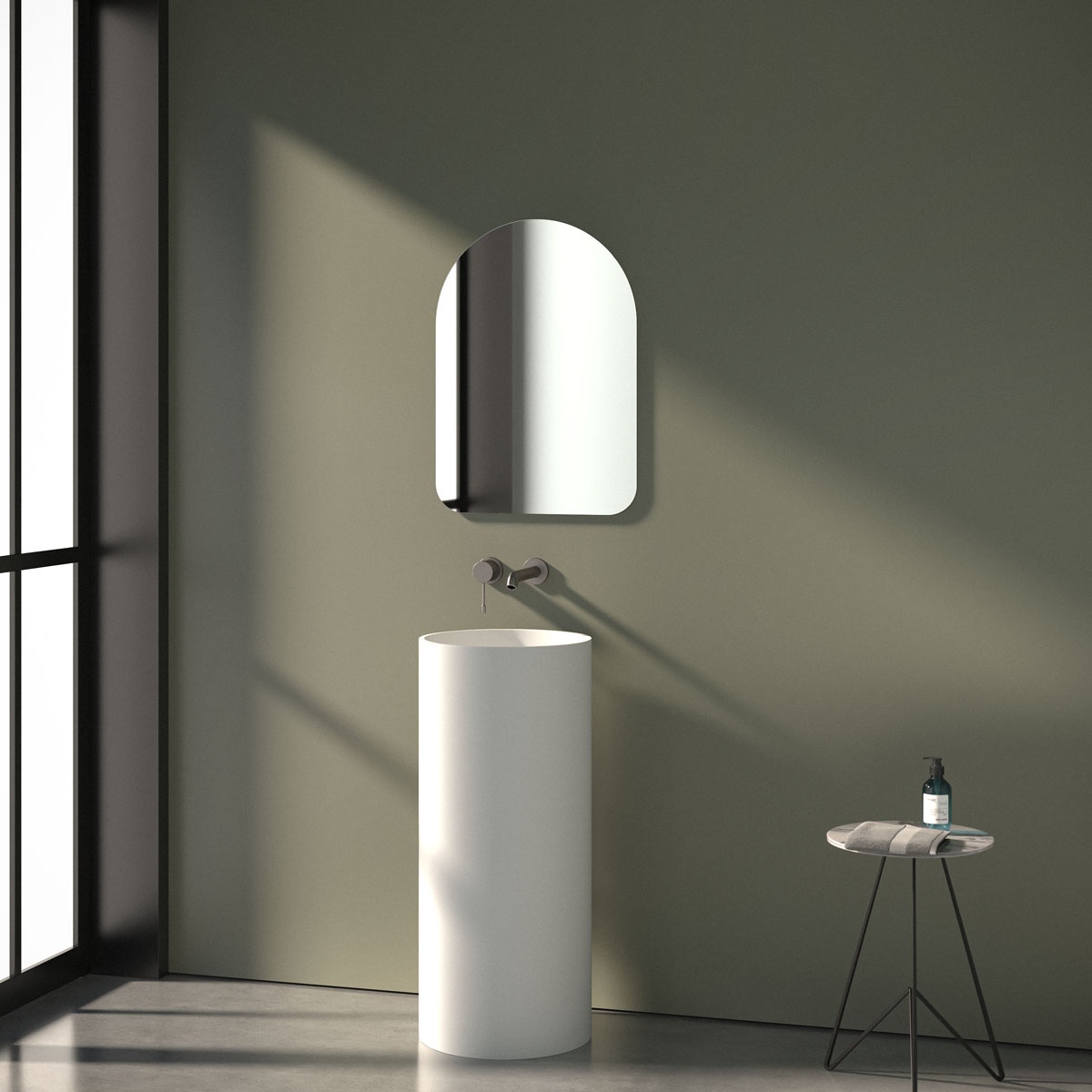 BY 0007 Зеркало со шлифованной кромкой EVOFORM Primary - Вид №5