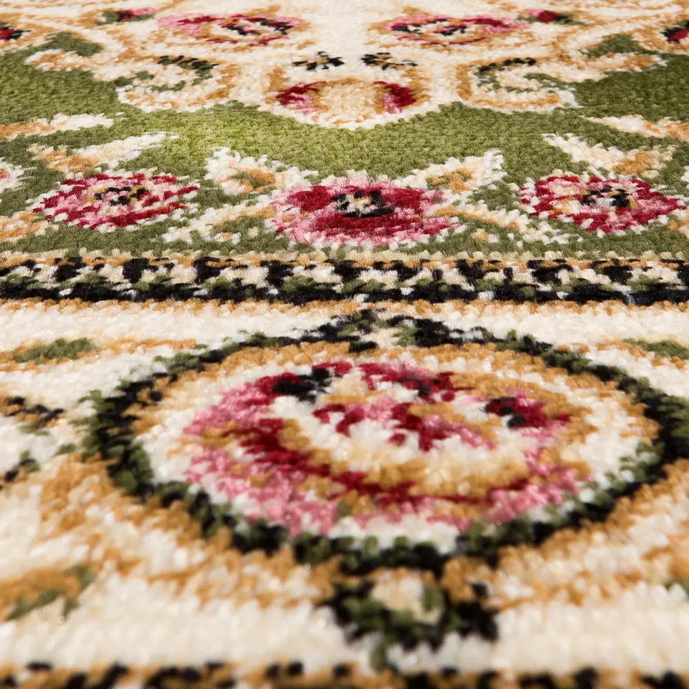 Ковер полипропилен Fortune L006Y 60x100 см цвет зеленый MERINOS STLM-2110825 - Вид №3