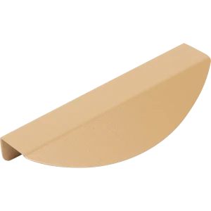 Мебельная ручка-профиль золото 124 мм