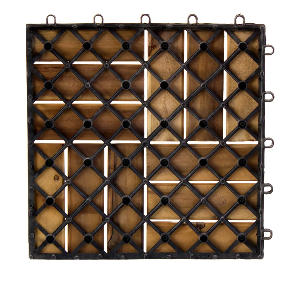 Плитка садовая 30x30x2.4 см, акация, 12 реек 13767323 STLM-2192082 Santreyd  - Вид №2
