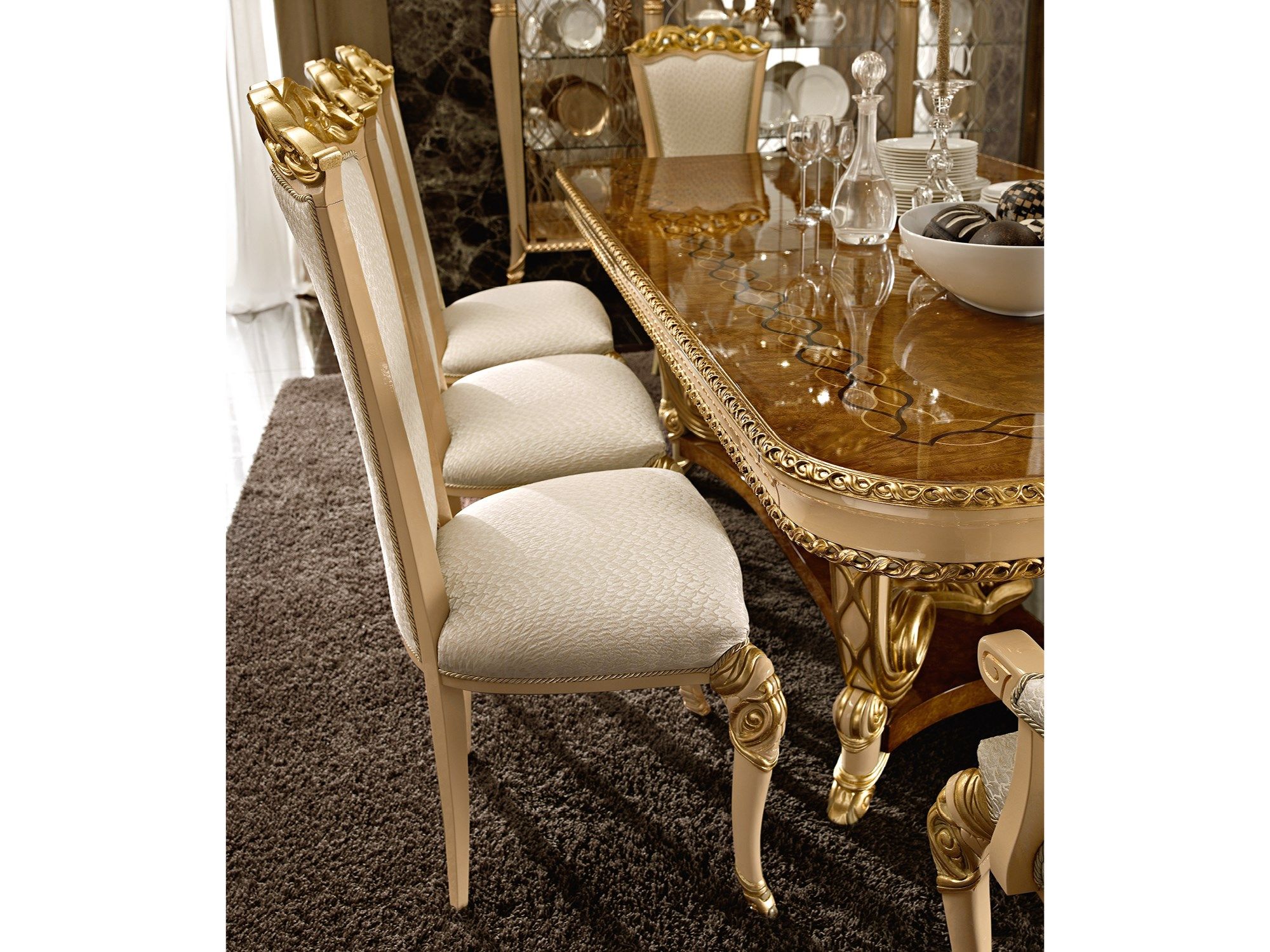 Мягкий стул из ткани A.R. Arredamenti ARCH-00084004 - Вид №2